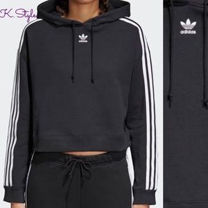 Adidas Originals Cropped Hoddie Sweater S